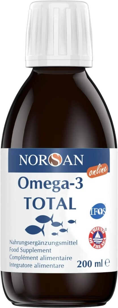 Norsan Omega-3 Total Fischöl mit Zitrone